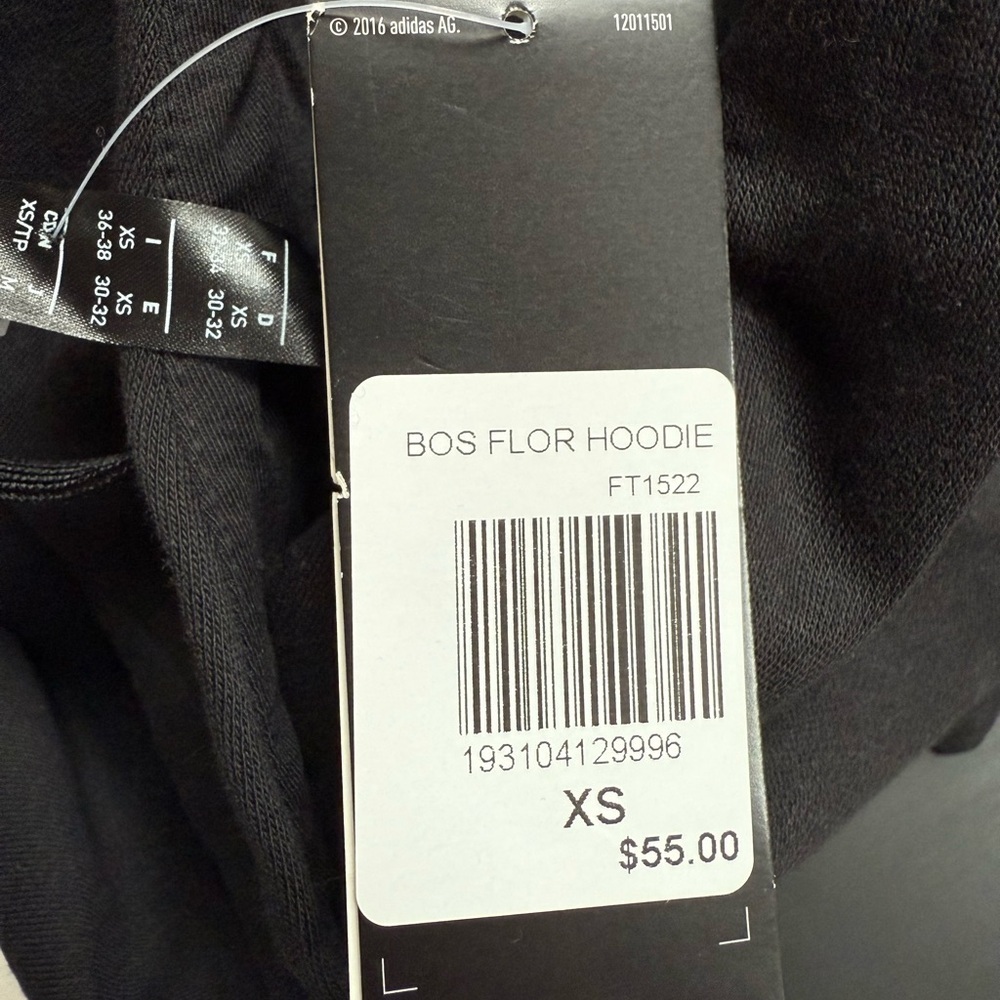 Adidas Women’s Black Hoodie Jacket - Picture 4 of 4